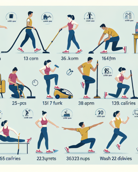 découvrez comment brûler plus de calories tout en nettoyant votre maison avec des astuces d'entraînement efficaces et faciles à mettre en pratique.